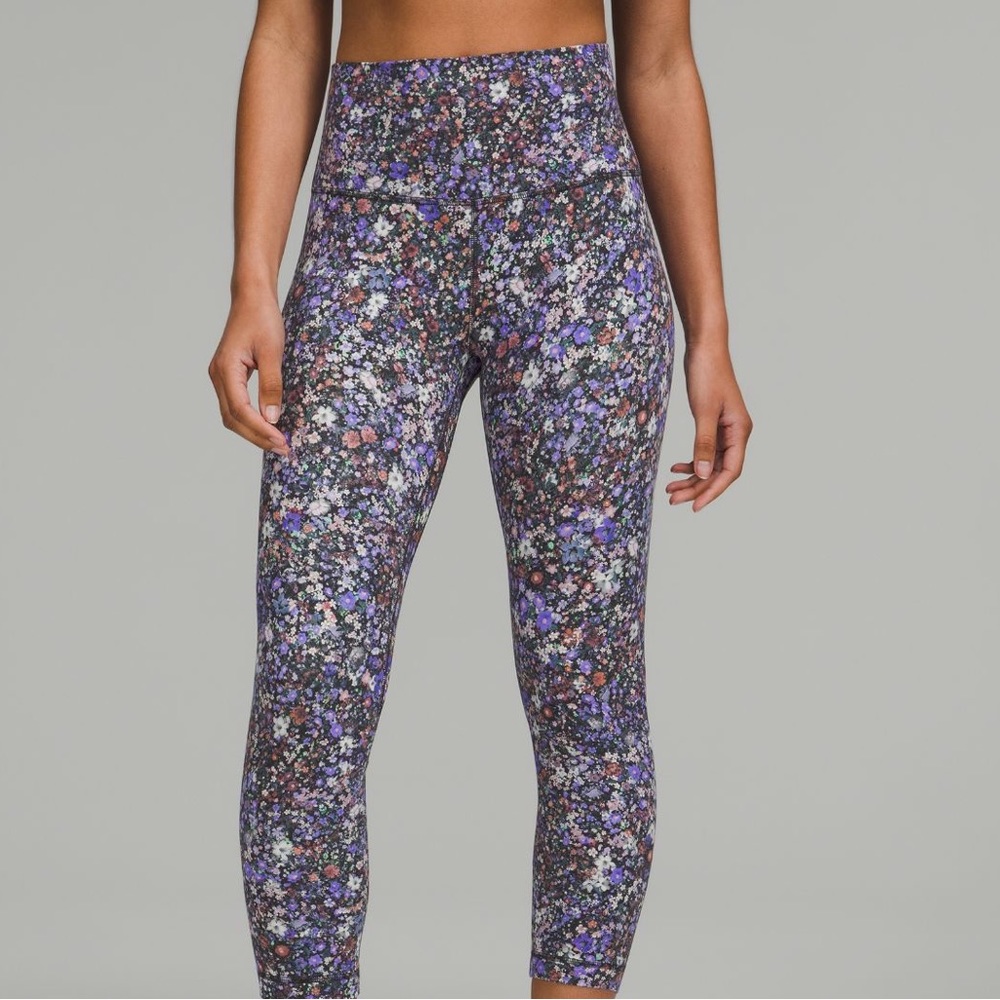 NWT Lululemon Align High-Rise Pant 28” Flower Burst